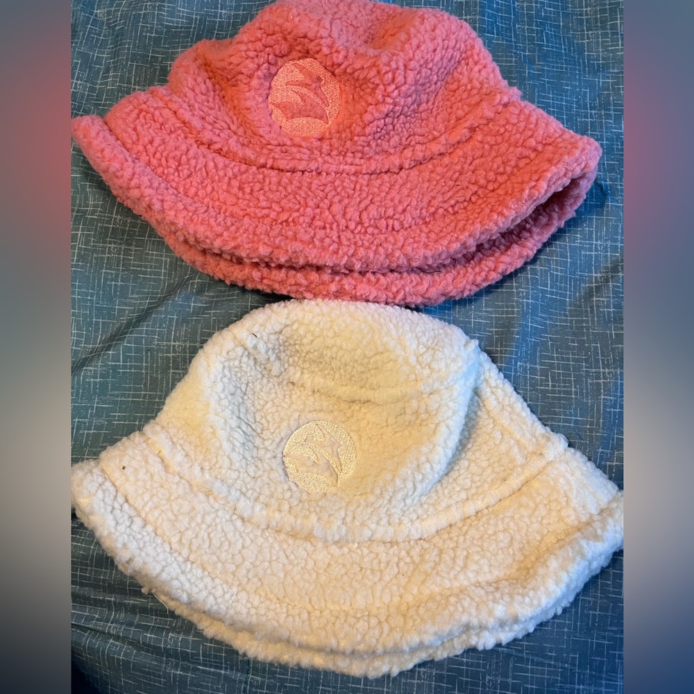 2 NEW Sherpa Bucket Hats